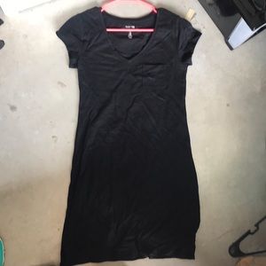 Gap black tshirt dress